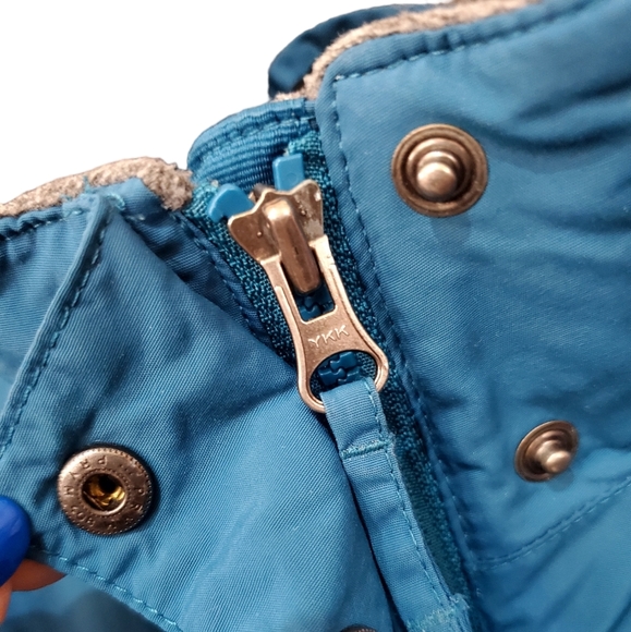 LL Bean Womens Jacket Large Insulated & Waterproof  Blue - Picture 2 of 16